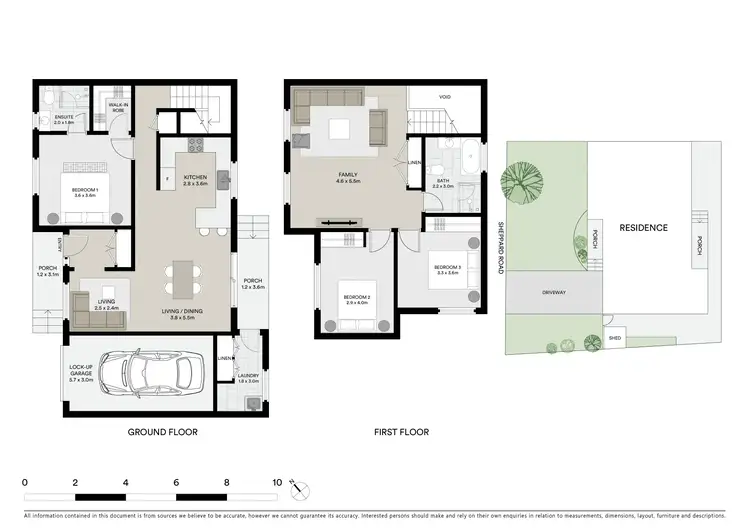 Floorplan of Homely semi-detached listing, 52B Sheppard Road, Emu Plains NSW 2750