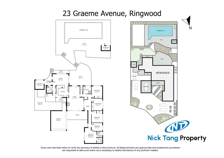Floorplan of Homely house listing, 23 Graeme Avenue, Ringwood VIC 3134
