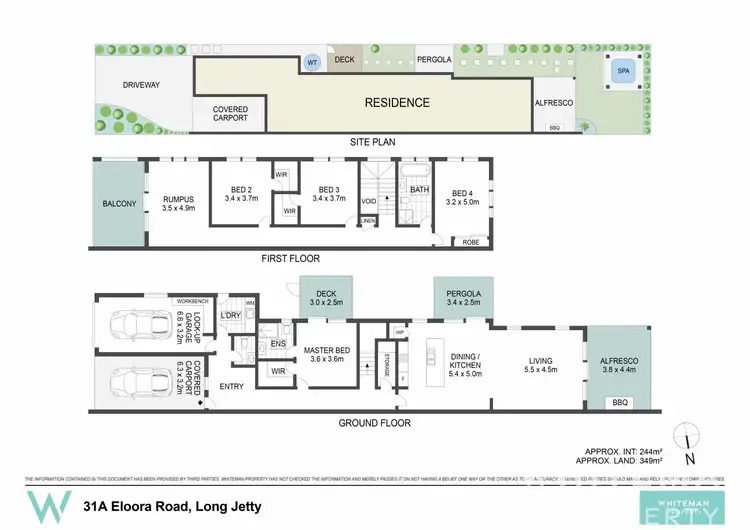 Floorplan of Homely semi-detached listing, 31A Eloora Road, Long Jetty NSW 2261