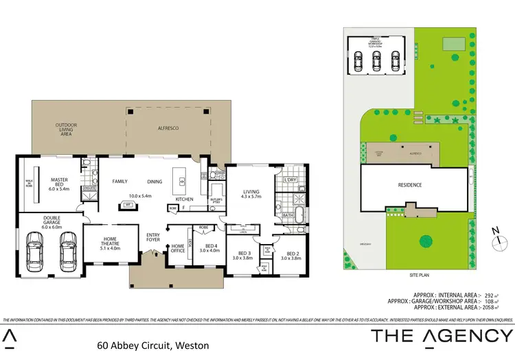 Floorplan of Homely house listing, 60 Abbey Circuit, Weston NSW 2326