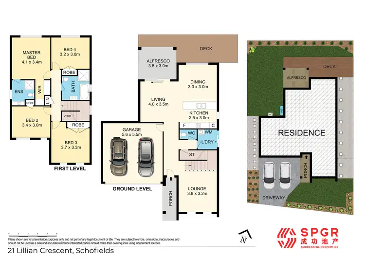 Floorplan of Homely house listing, 21 Lillian Crescent, Schofields NSW 2762