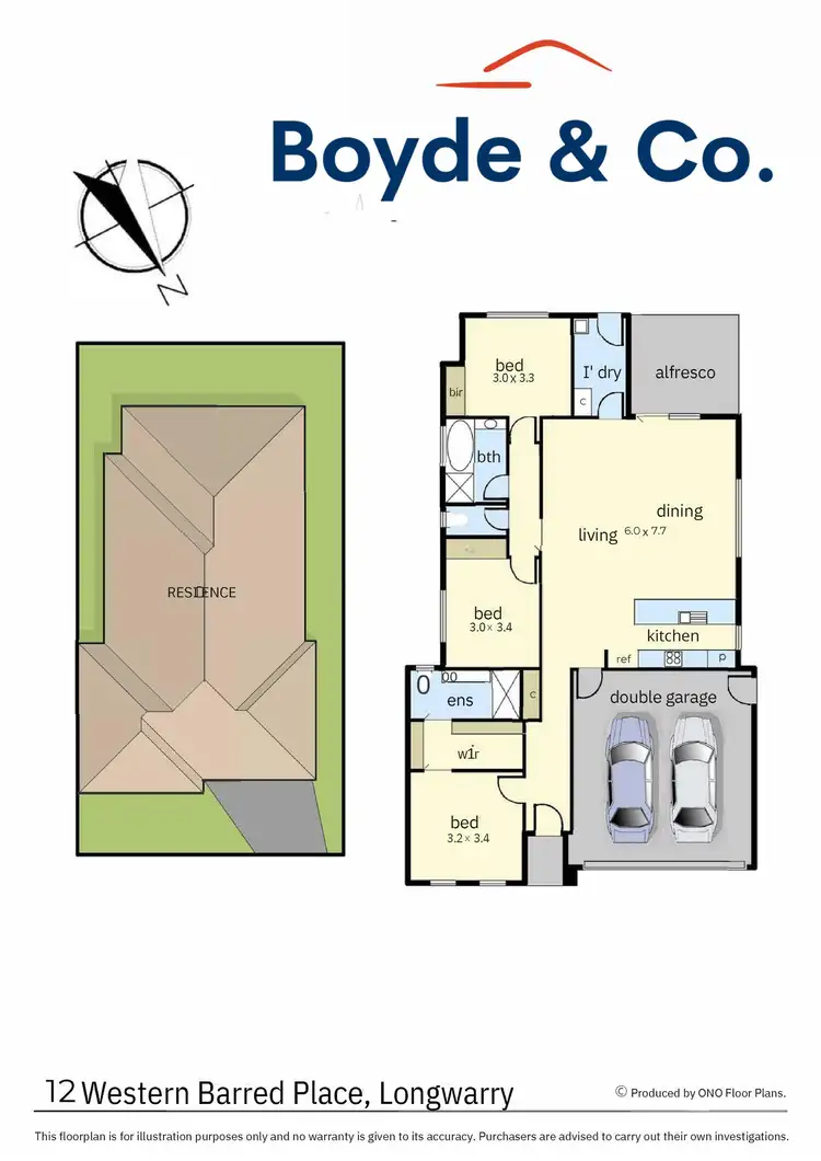 Floorplan of Homely house listing, 12 Western Barred Place, Longwarry VIC 3816