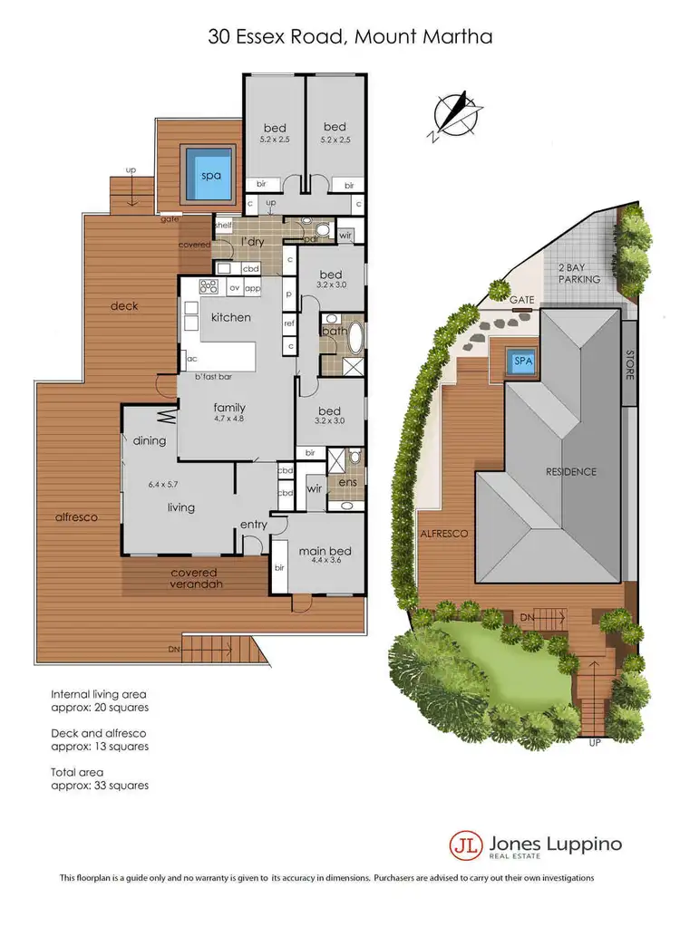Floorplan of Homely house listing, 30 Essex Road, Mount Martha VIC 3934