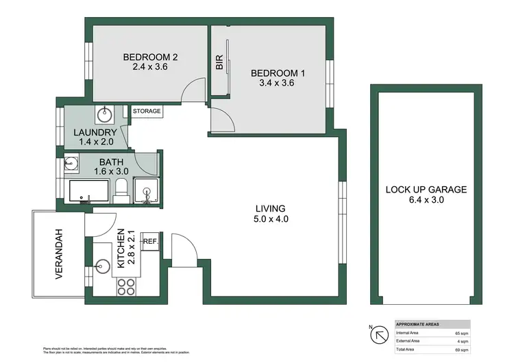 Floorplan of Homely unit listing, 23/138 Railway Street, Cooks Hill NSW 2300