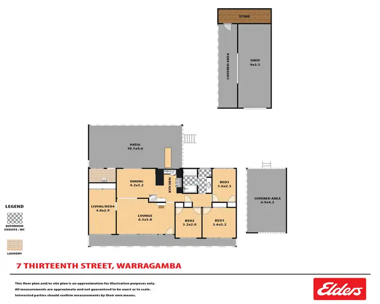 Floorplan of Homely house listing, 7 Thirteenth Street, Warragamba NSW 2752