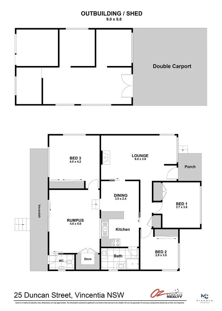 Floorplan of Homely house listing, 25 Duncan Street, Vincentia NSW 2540