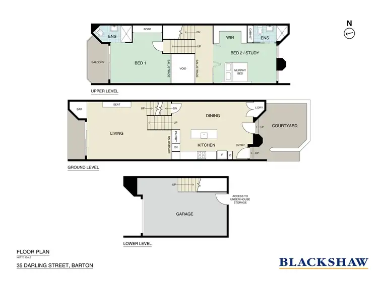 Floorplan of Homely apartment listing, 35 Darling Street, Barton ACT 2600