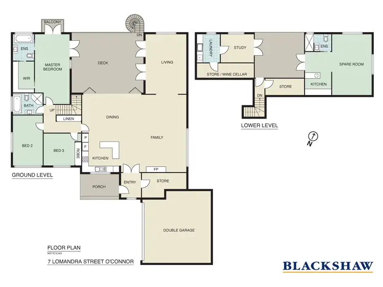 Floorplan of Homely house listing, 7 Lomandra Street, O'connor ACT 2602