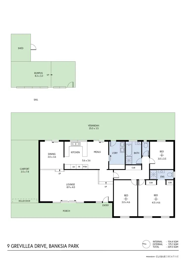Floorplan of Homely house listing, 9 Grevillea Drive, Banksia Park SA 5091