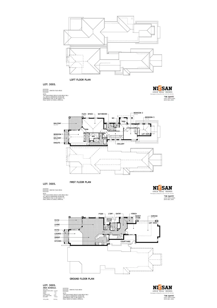 Floorplan of Homely house listing, 3004 The Boulevard, Carrara QLD 4211