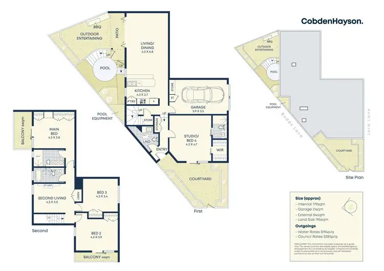 Floorplan of Homely house listing, 1 Budds Lane, Stanmore NSW 2048