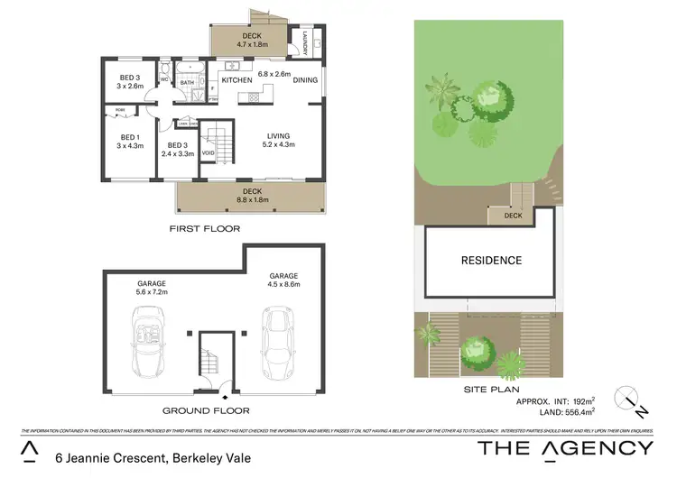 Floorplan of Homely house listing, 6 Jeannie Crescent, Berkeley Vale NSW 2261