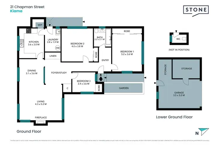 Floorplan of Homely house listing, 21 Chapman Street, Kiama NSW 2533