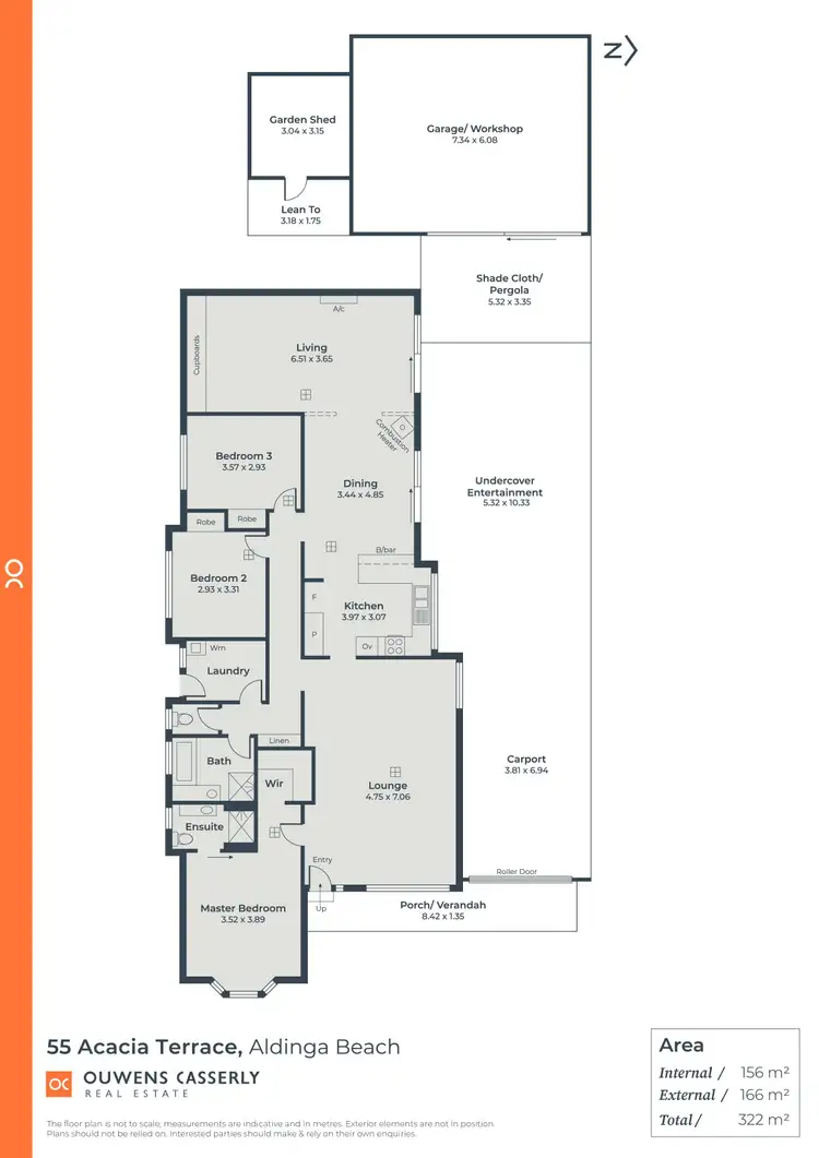 Floorplan of Homely house listing, 55 Acacia Terrace, Aldinga Beach SA 5173