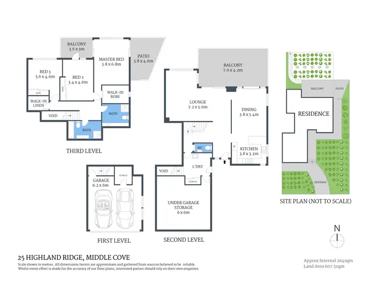 Floorplan of Homely house listing, 25 Highland Ridge, Middle Cove NSW 2068