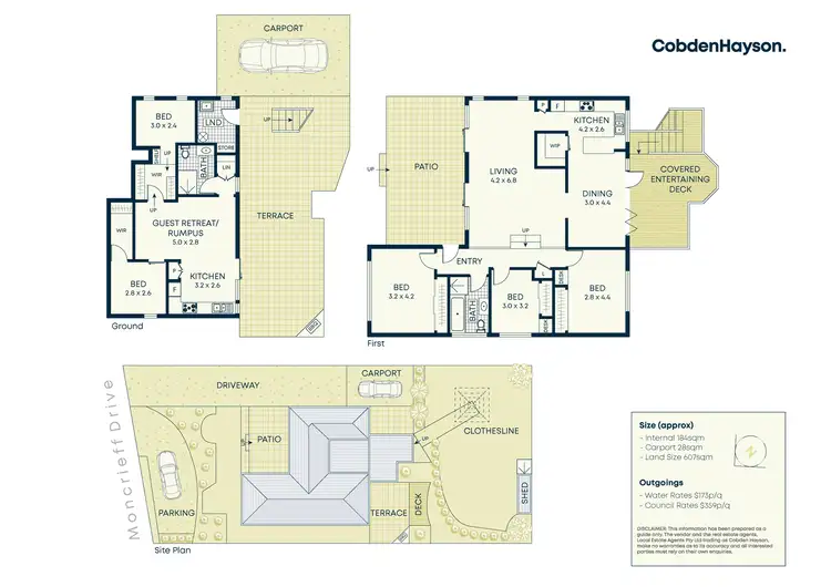 Floorplan of Homely house listing, 30 Moncrieff Drive, East Ryde NSW 2113