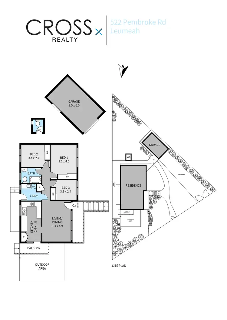 Floorplan of Homely house listing, 522 Pembroke Road, Leumeah NSW 2560
