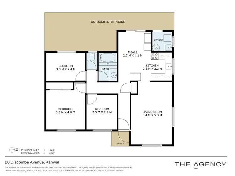 Floorplan of Homely house listing, 20 Discombe Avenue, Kanwal NSW 2259