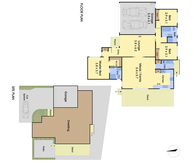 Floorplan of Homely unit listing, 2/702 Whitehorse Road, Mitcham VIC 3132