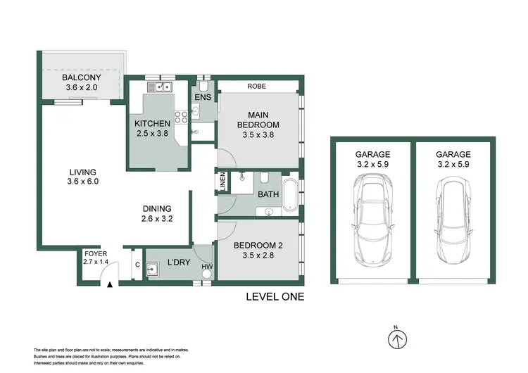 Floorplan of Homely apartment listing, 10/464 Pacific Highway, Lane Cove NSW 2066