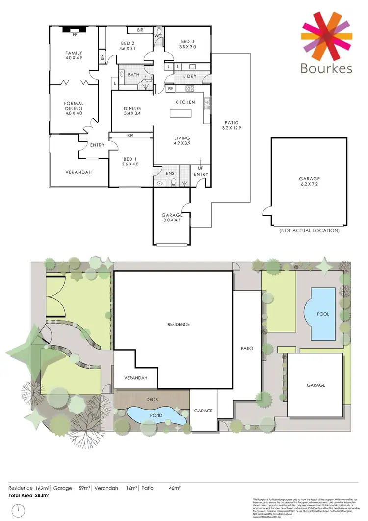 Floorplan of Homely house listing, 22 Tyrell Street, Nedlands WA 6009