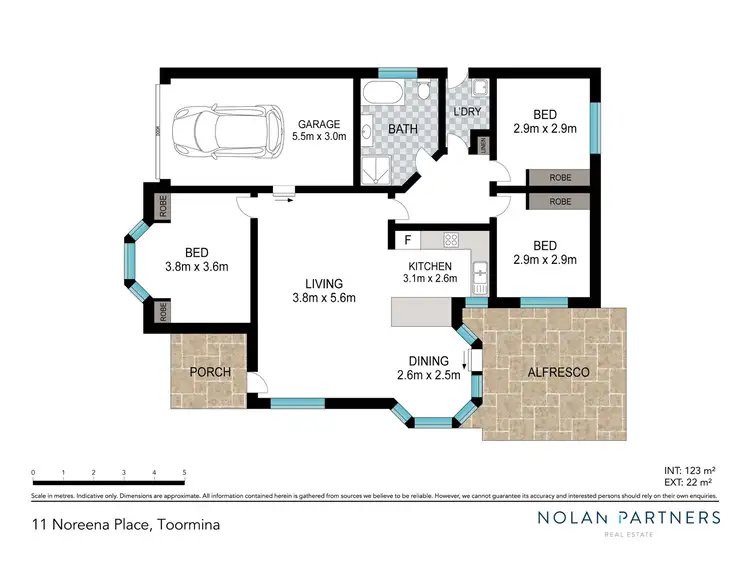 Floorplan of Homely house listing, 11 Noreena Place, Boambee East NSW 2452