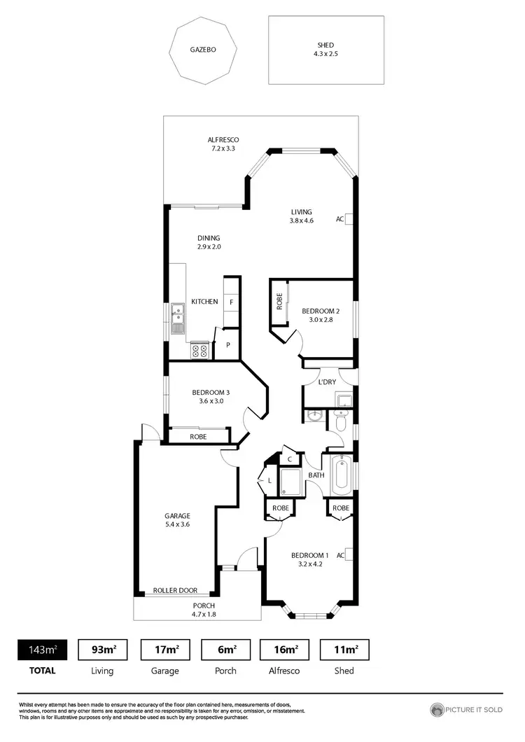 Floorplan of Homely house listing, 12A Wilpena Avenue, Klemzig SA 5087