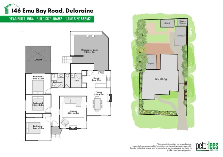 Floorplan of Homely house listing, 146 Emu Bay Road, Deloraine TAS 7304