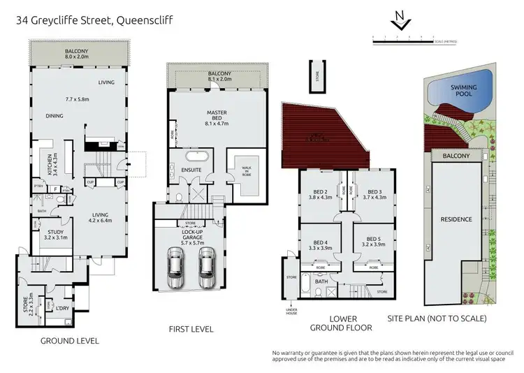 Floorplan of Homely house listing, 34 Greycliffe Street, Queenscliff NSW 2096