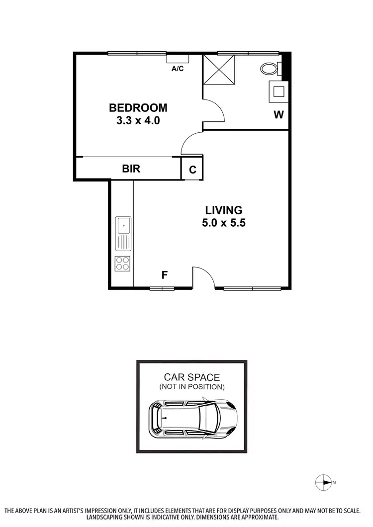 Floorplan of Homely apartment listing, 9/66 Dundas Street, Thornbury VIC 3071
