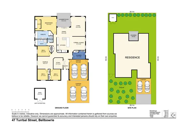 Floorplan of Homely house listing, 47 Turrbal Street, Bellbowrie QLD 4070