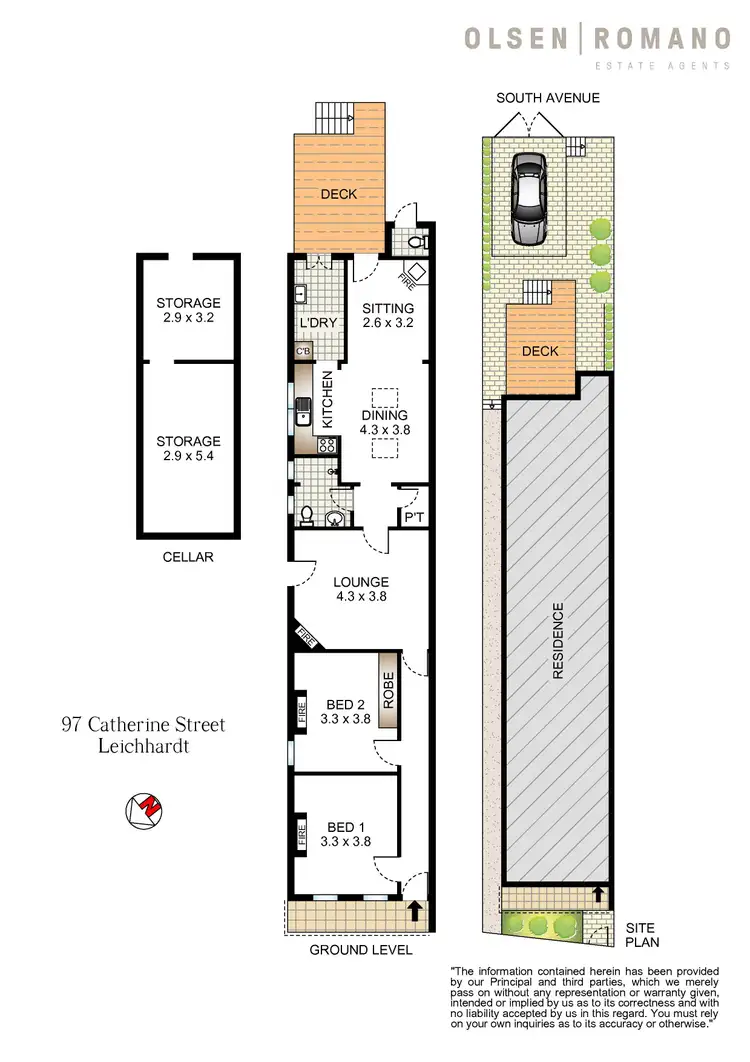 Floorplan of Homely house listing, 97 Catherine Street, Leichhardt NSW 2040