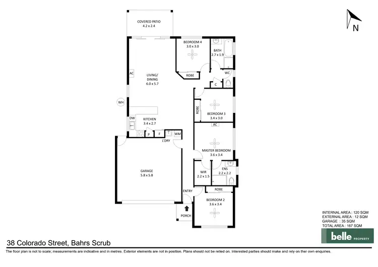 Floorplan of Homely house listing, 38 Colorado Street, Bahrs Scrub QLD 4207