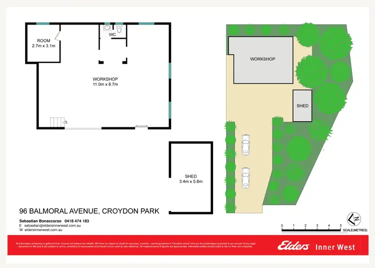 Floorplan of Homely land listing, 96 Balmoral Avenue, Croydon Park NSW 2133