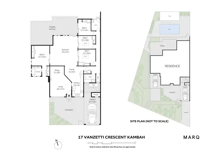 Floorplan of Homely house listing, 17 Vanzetti Crescent, Kambah ACT 2902