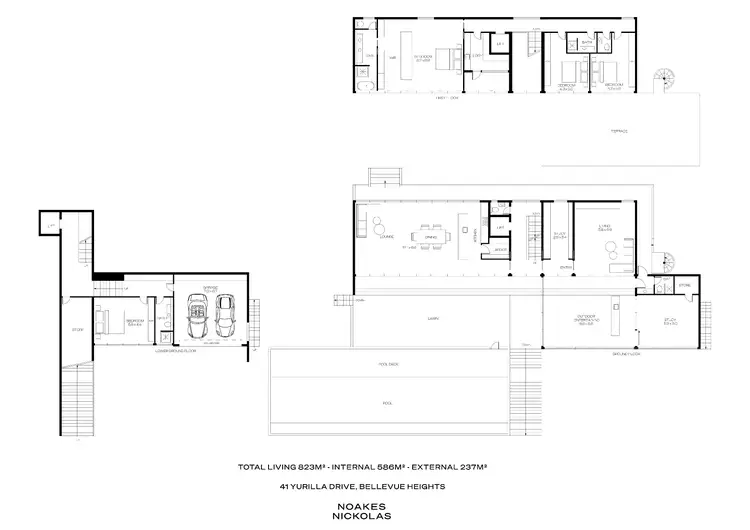 Floorplan of Homely house listing, 41 Yurilla Drive, Bellevue Heights SA 5050