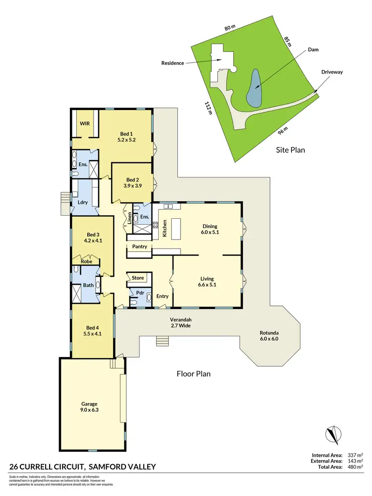 Floorplan of Homely house listing, 26 Currell Circuit, Samford Valley QLD 4520