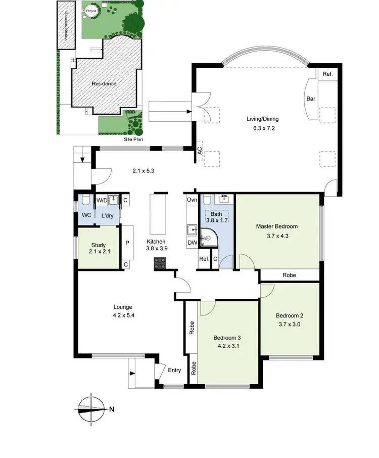 Floorplan of Homely house listing, 33 Hope Street, Spotswood VIC 3015