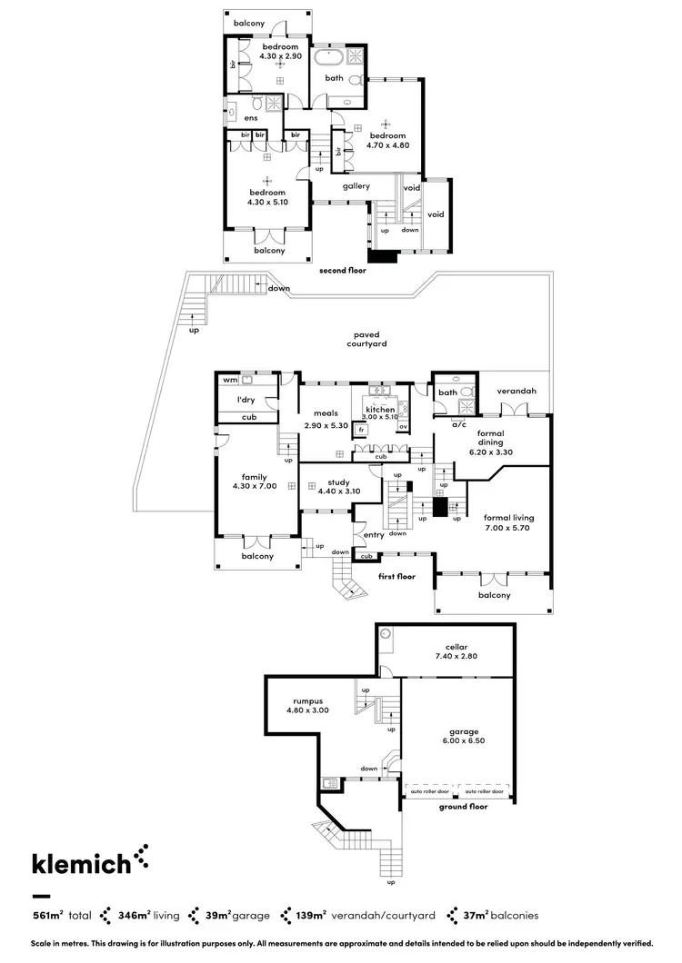 Floorplan of Homely house listing, 61 Birksgate Drive, Urrbrae SA 5064