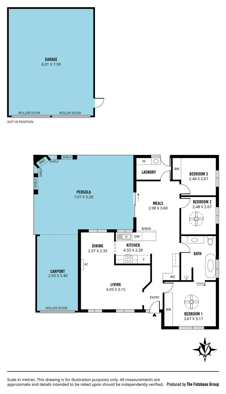 Floorplan of Homely house listing, 22 Morris Street, Morphett Vale SA 5162
