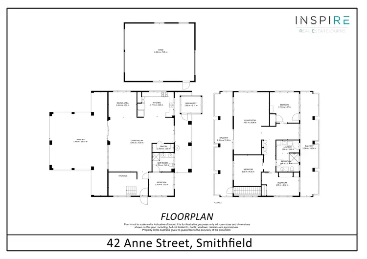 Floorplan of Homely house listing, 42 Anne Street, Smithfield QLD 4878