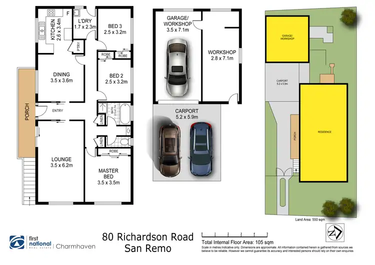 Floorplan of Homely house listing, 80 Richardson Road, San Remo NSW 2262