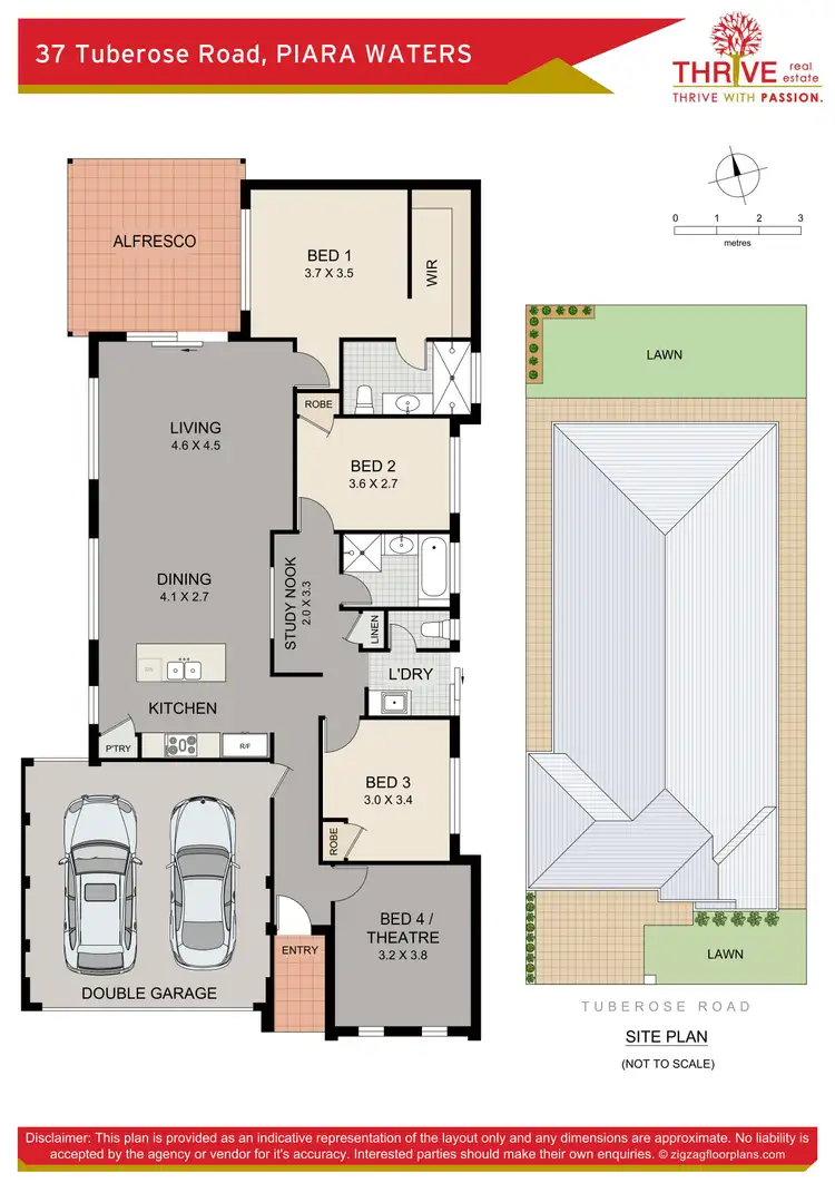 Floorplan of Homely house listing, 37 Tuberose Road, Piara Waters WA 6112