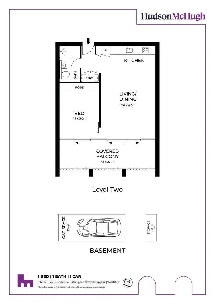 Floorplan of Homely apartment listing, 1203/6 Grove Street, Dulwich Hill NSW 2203