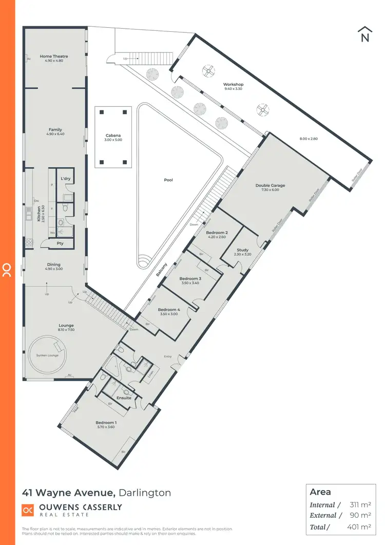 Floorplan of Homely house listing, 41 Wayne Avenue, Darlington SA 5047