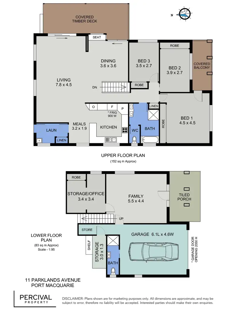 Floorplan of Homely house listing, 11 Parklands Avenue, Port Macquarie NSW 2444