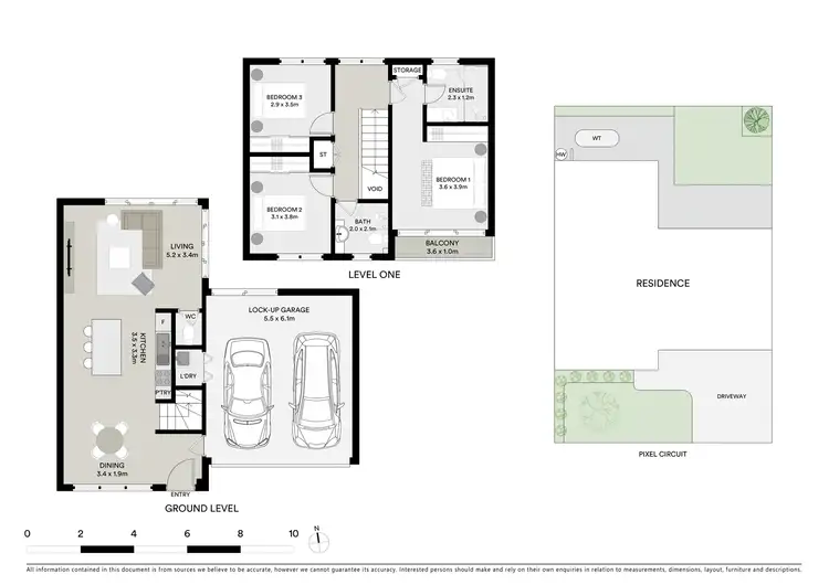 Floorplan of Homely house listing, 20 Pixel Circuit, Coburg North VIC 3058