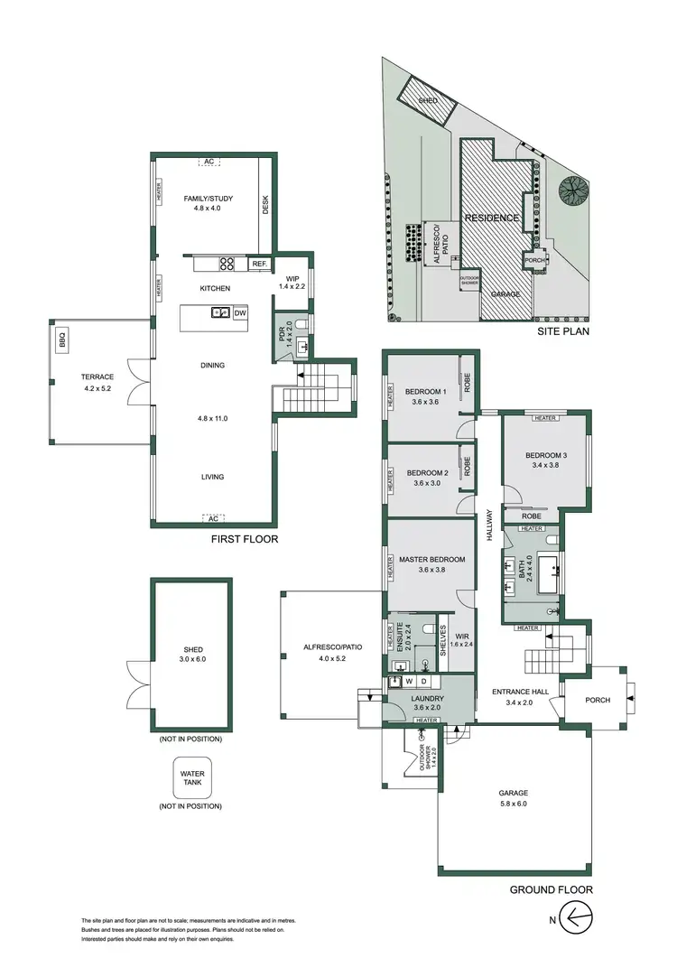 Floorplan of Homely house listing, 14 Jagungal Court, Dromana VIC 3936