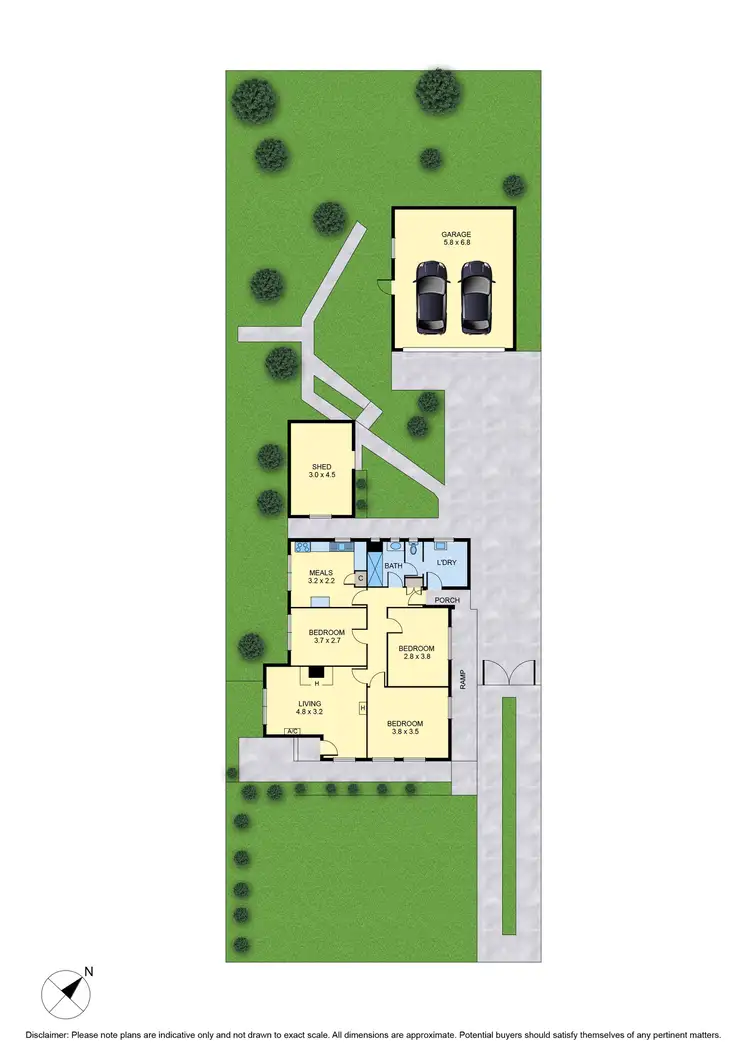 Floorplan of Homely house listing, 47 Lane Crescent, Reservoir VIC 3073