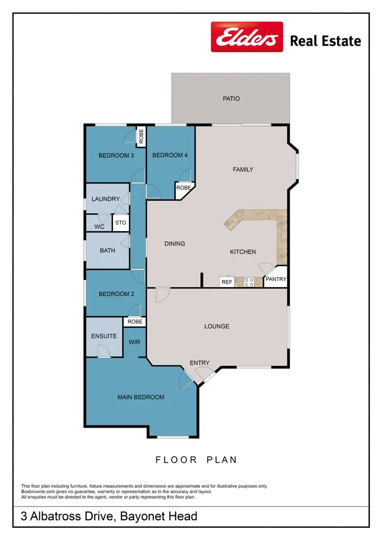 Floorplan of Homely house listing, 3 Albatross Drive, Bayonet Head WA 6330